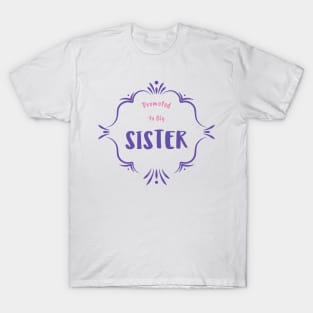 Promoted To Big Sister T-Shirt